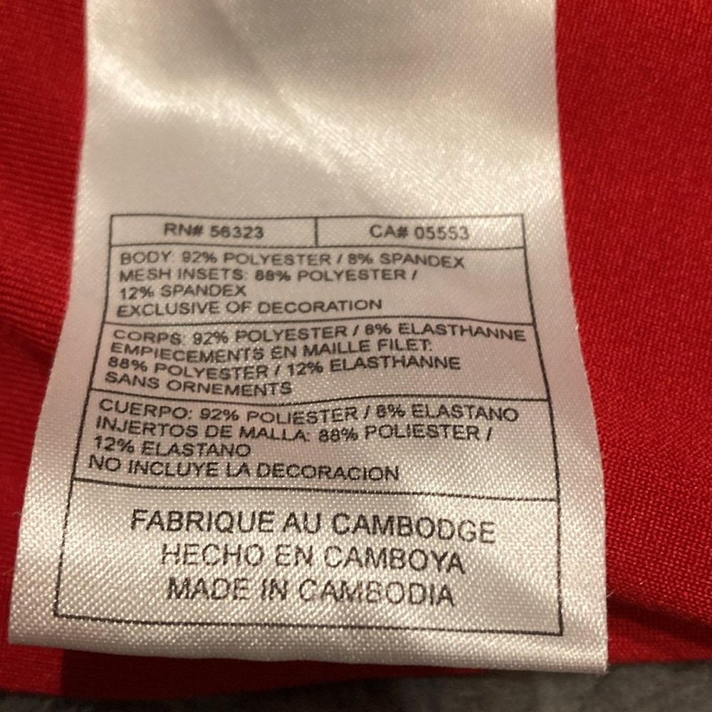Nike sports bra top size XL red $25 - Picture 7 of 14